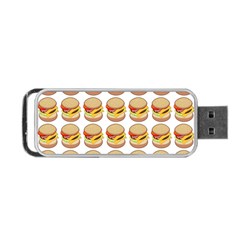 Hamburger Pattern Portable USB Flash (One Side)