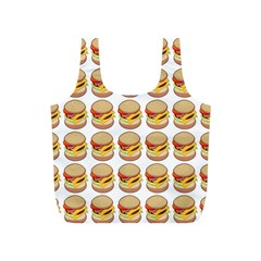 Hamburger Pattern Full Print Recycle Bags (s)  by Simbadda