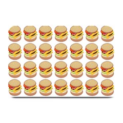 Hamburger Pattern Plate Mats by Simbadda