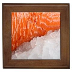 Abstract Angel Bass Beach Chef Framed Tiles by Simbadda