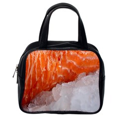 Abstract Angel Bass Beach Chef Classic Handbags (one Side) by Simbadda