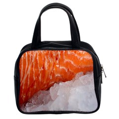 Abstract Angel Bass Beach Chef Classic Handbags (2 Sides) by Simbadda