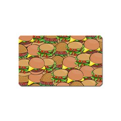 Burger Double Border Magnet (name Card) by Simbadda