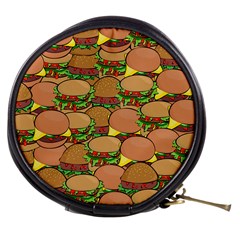 Burger Double Border Mini Makeup Bags by Simbadda