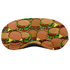 Burger Double Border Sleeping Masks by Simbadda