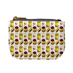 Hamburger And Fries Mini Coin Purses by Simbadda