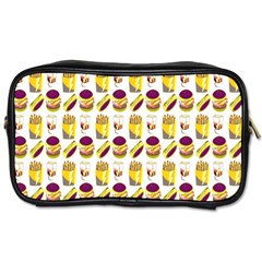 Hamburger And Fries Toiletries Bags 2-side by Simbadda