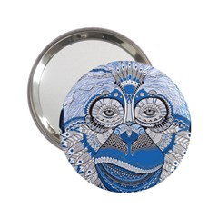 Pattern Monkey New Year S Eve 2 25  Handbag Mirrors by Simbadda