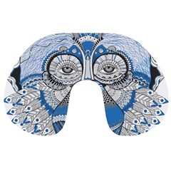 Pattern Monkey New Year S Eve Travel Neck Pillows by Simbadda