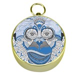 Pattern Monkey New Year S Eve Gold Compasses Front