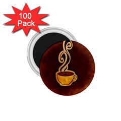 Coffee Drink Abstract 1 75  Magnets (100 Pack)  by Simbadda