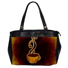 Coffee Drink Abstract Office Handbags by Simbadda