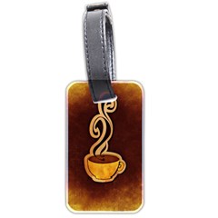 Coffee Drink Abstract Luggage Tags (two Sides) by Simbadda