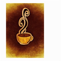 Coffee Drink Abstract Small Garden Flag (two Sides) by Simbadda