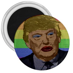 Donald Trump 3  Magnets by Valentinaart