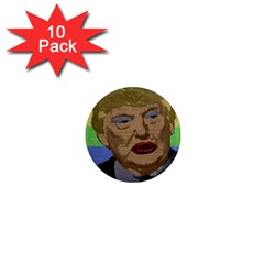 Donald Trump 1  Mini Magnet (10 Pack)  by Valentinaart