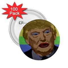 Donald Trump 2 25  Buttons (100 Pack)  by Valentinaart