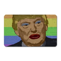 Donald Trump Magnet (rectangular) by Valentinaart