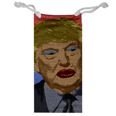 Donald Trump Jewelry Bag by Valentinaart