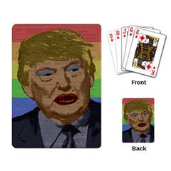 Donald Trump Playing Card by Valentinaart