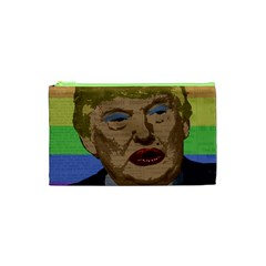 Donald Trump Cosmetic Bag (xs) by Valentinaart