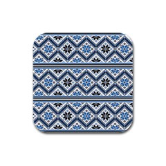 Folklore Rubber Square Coaster (4 Pack)  by Valentinaart