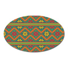 Folklore Oval Magnet by Valentinaart