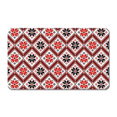 Folklore Magnet (rectangular) by Valentinaart