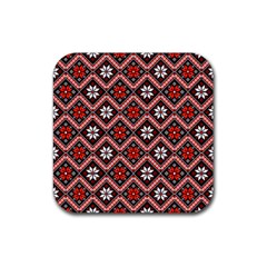 Folklore Rubber Coaster (square)  by Valentinaart