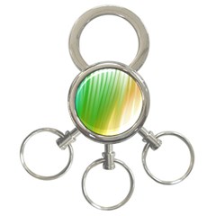 Folded Digitally Painted Abstract Paint Background Texture 3-ring Key Chains by Simbadda