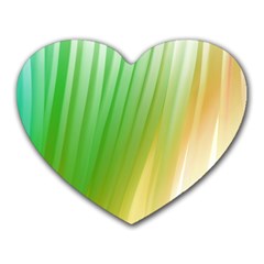 Folded Digitally Painted Abstract Paint Background Texture Heart Mousepads by Simbadda