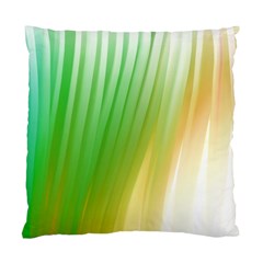 Folded Digitally Painted Abstract Paint Background Texture Standard Cushion Case (one Side) by Simbadda