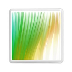 Folded Digitally Painted Abstract Paint Background Texture Memory Card Reader (square)  by Simbadda