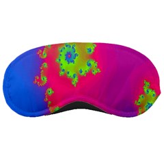 Digital Fractal Spiral Sleeping Masks by Simbadda