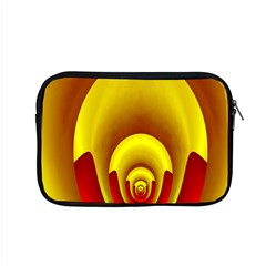 Red Gold Fractal Hypocycloid Apple Macbook Pro 15  Zipper Case