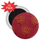 Beautiful Tree Background Pattern 2.25  Magnets (10 pack)  Front