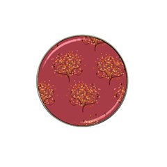 Beautiful Tree Background Pattern Hat Clip Ball Marker (10 Pack) by Simbadda