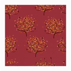 Beautiful Tree Background Pattern Medium Glasses Cloth (2-side) by Simbadda