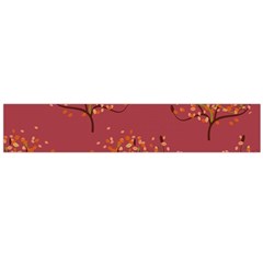 Beautiful Tree Background Pattern Flano Scarf (large) by Simbadda