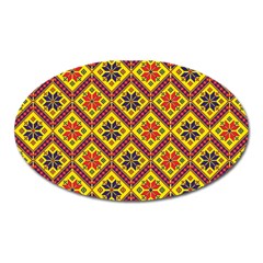 Folklore Oval Magnet by Valentinaart