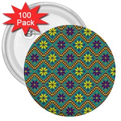 Folklore 3  Buttons (100 Pack)  by Valentinaart