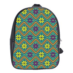 Folklore School Bags (xl)  by Valentinaart