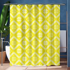 Folklore Shower Curtain 60  X 72  (medium)  by Valentinaart