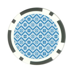 Folklore Poker Chip Card Guard by Valentinaart