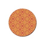 Folklore Rubber Round Coaster (4 pack)  Front