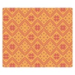 Folklore Double Sided Flano Blanket (Small)  50 x40  Blanket Front