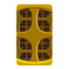 Golden Fractal Window Memory Card Reader by Simbadda