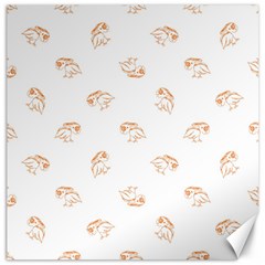 Birds Sketch Pattern Canvas 16  X 16   by dflcprints