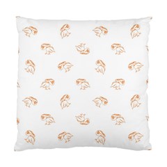 Birds Sketch Pattern Standard Cushion Case (two Sides) by dflcprints