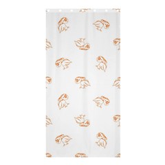 Birds Sketch Pattern Shower Curtain 36  X 72  (stall)  by dflcprints